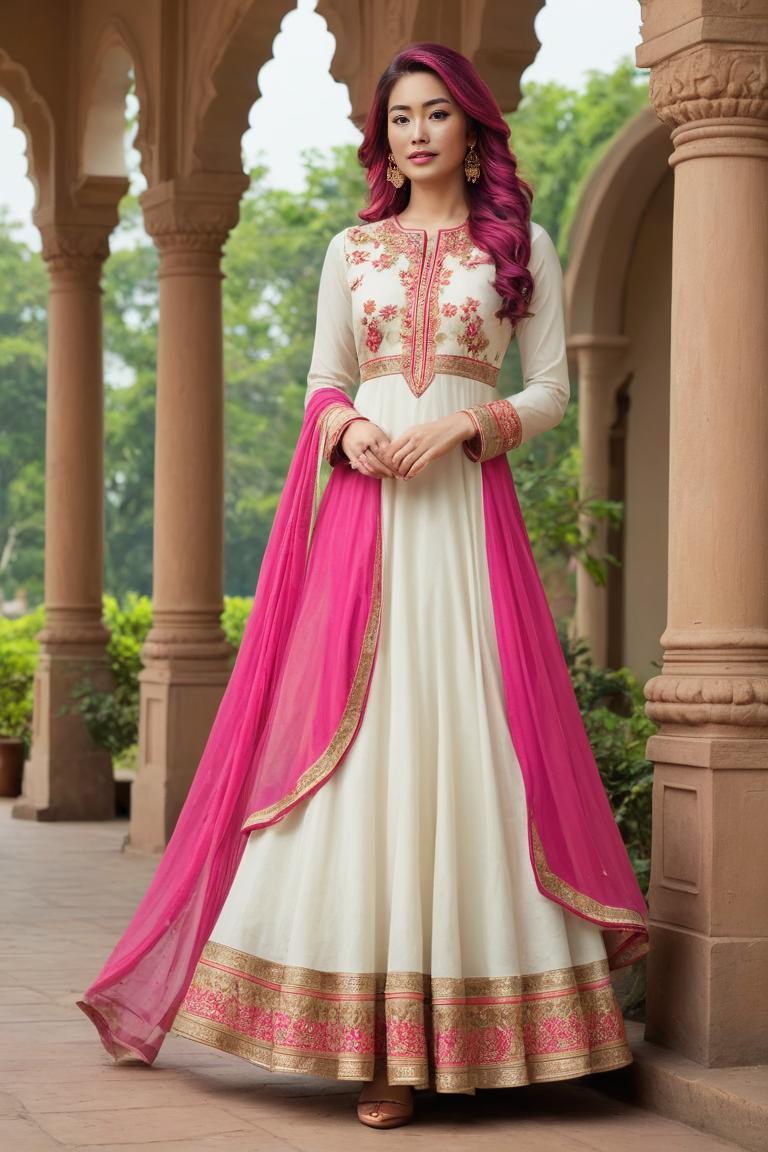 Photify AI prompt preview for Indian Woman (ethnic Dress) pack - 240 - 2025-05-31T00:39:36.827Z