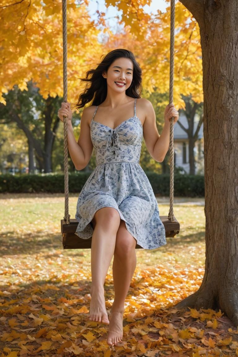 Photify AI prompt preview for Swinging In Sundress pack - 240 - 2025-05-30T23:37:42.204Z