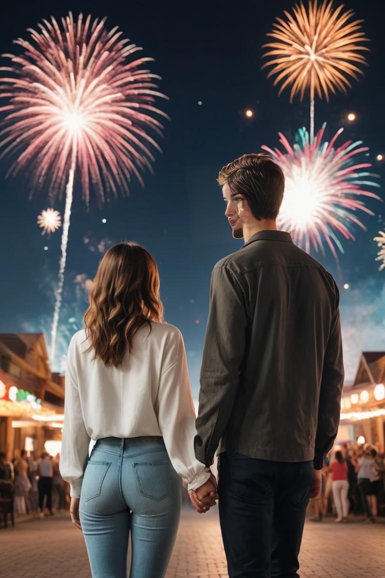 Photify AI prompt preview for Romantic Fireworks pack - 240 - 2025-12-27T14:28:19.130Z