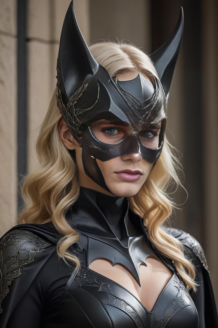 Photify AI prompt preview for Bat Girl Glam pack - 240 - 2025-12-04T20:18:13.972Z