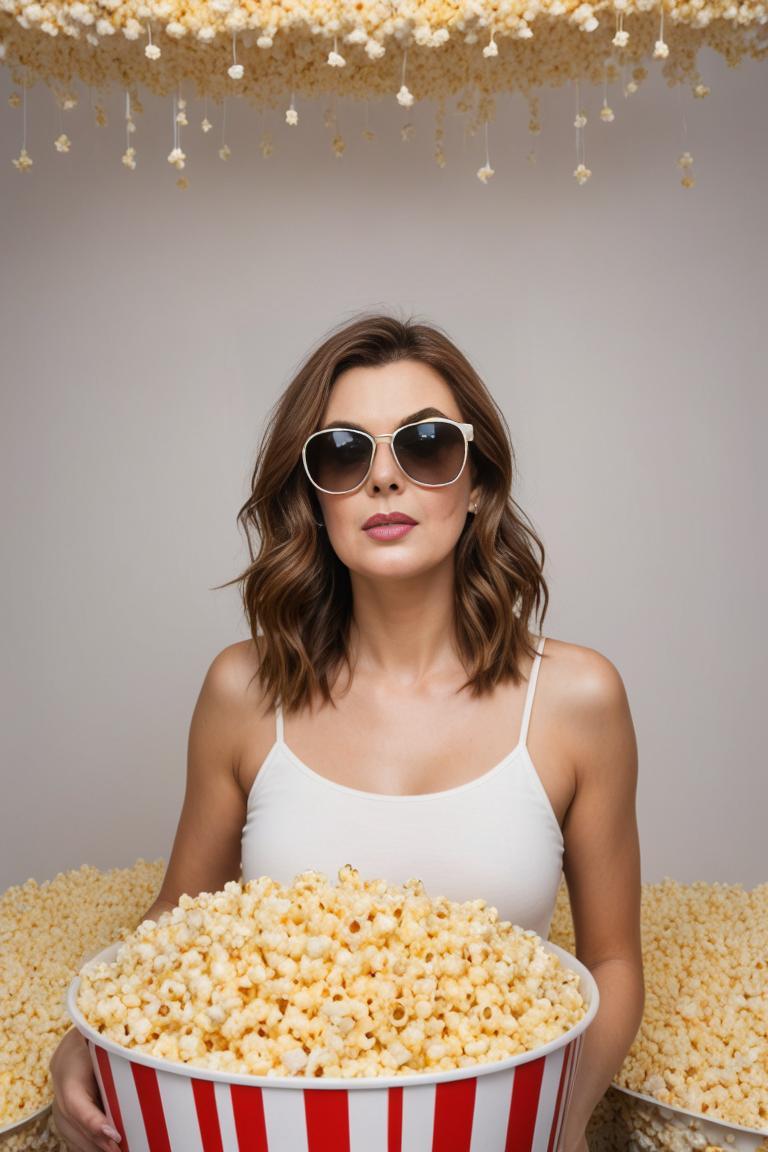 Photify AI prompt preview for Popcorn Party pack - 240 - 2025-05-20T07:09:29.301Z