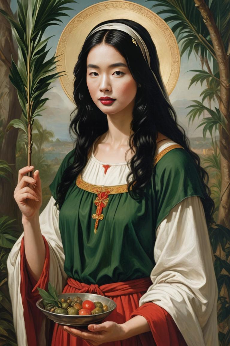 Photify AI prompt preview for Female Saints pack - 240 - 2025-05-21T05:15:20.955Z