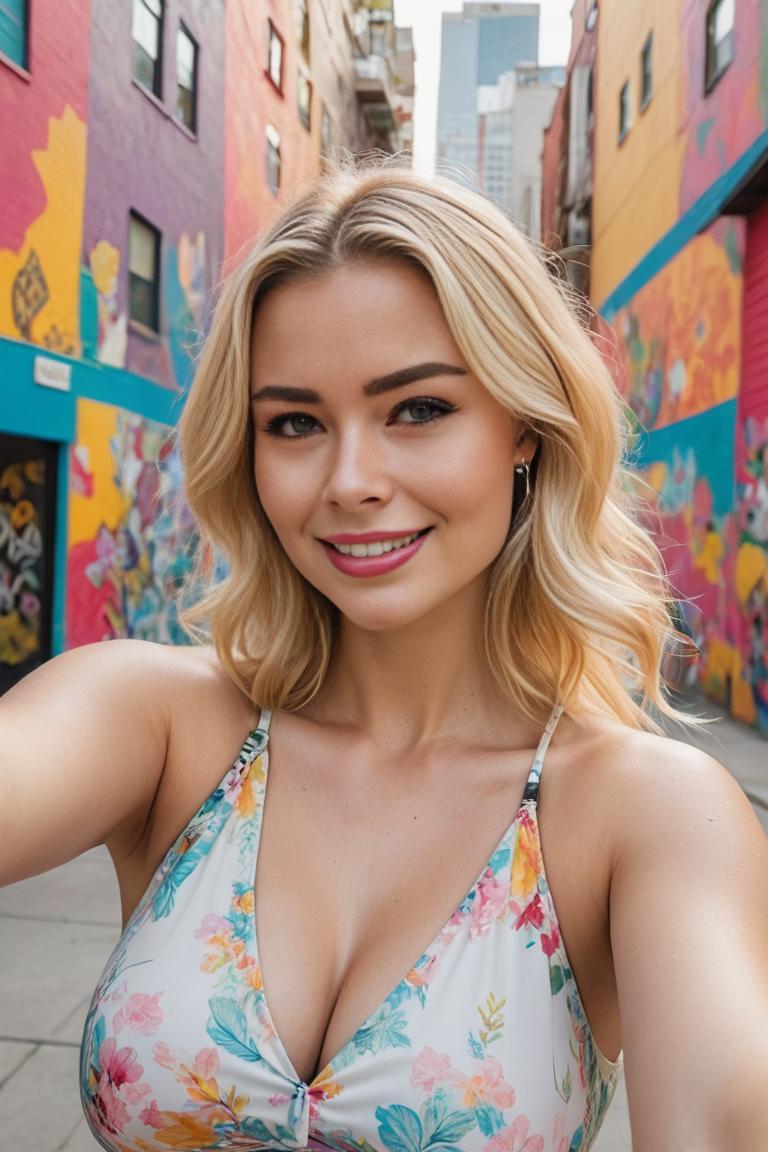 Photify AI prompt preview for Curvy Female Selfie pack - 240 - 2025-04-24T01:01:53.666Z