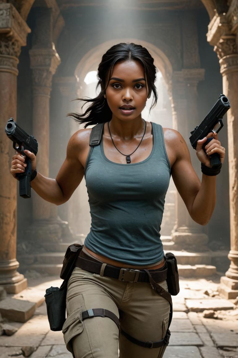 Photify AI prompt preview for Lara Croft 1 pack - 240 - 2025-04-20T16:41:49.640Z