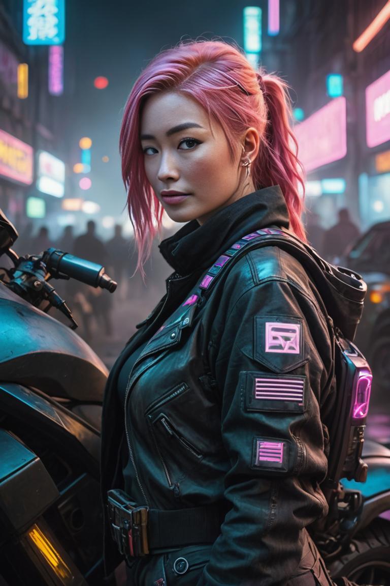 Photify AI prompt preview for Cyberpunk Drifter pack - 240 - 2025-07-29T12:13:52.491Z
