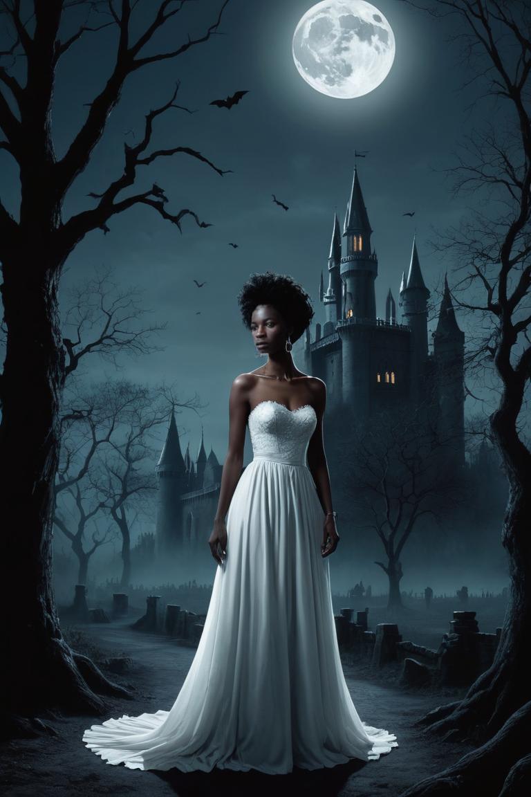 Photify AI prompt preview for Gothic Night Tim Burton Style pack - 240 - 2025-04-27T05:59:05.508Z