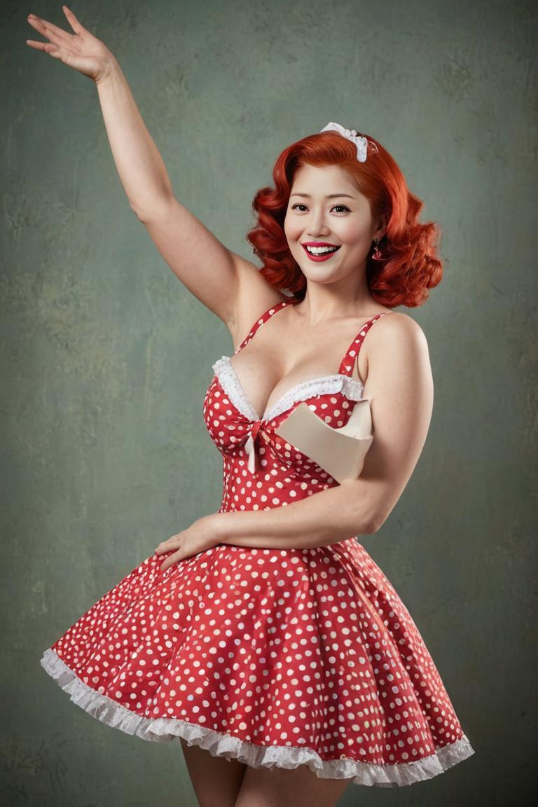Photify AI prompt preview for Beautiful Pin-up Girl pack - 240 - 2025-05-09T05:28:49.953Z