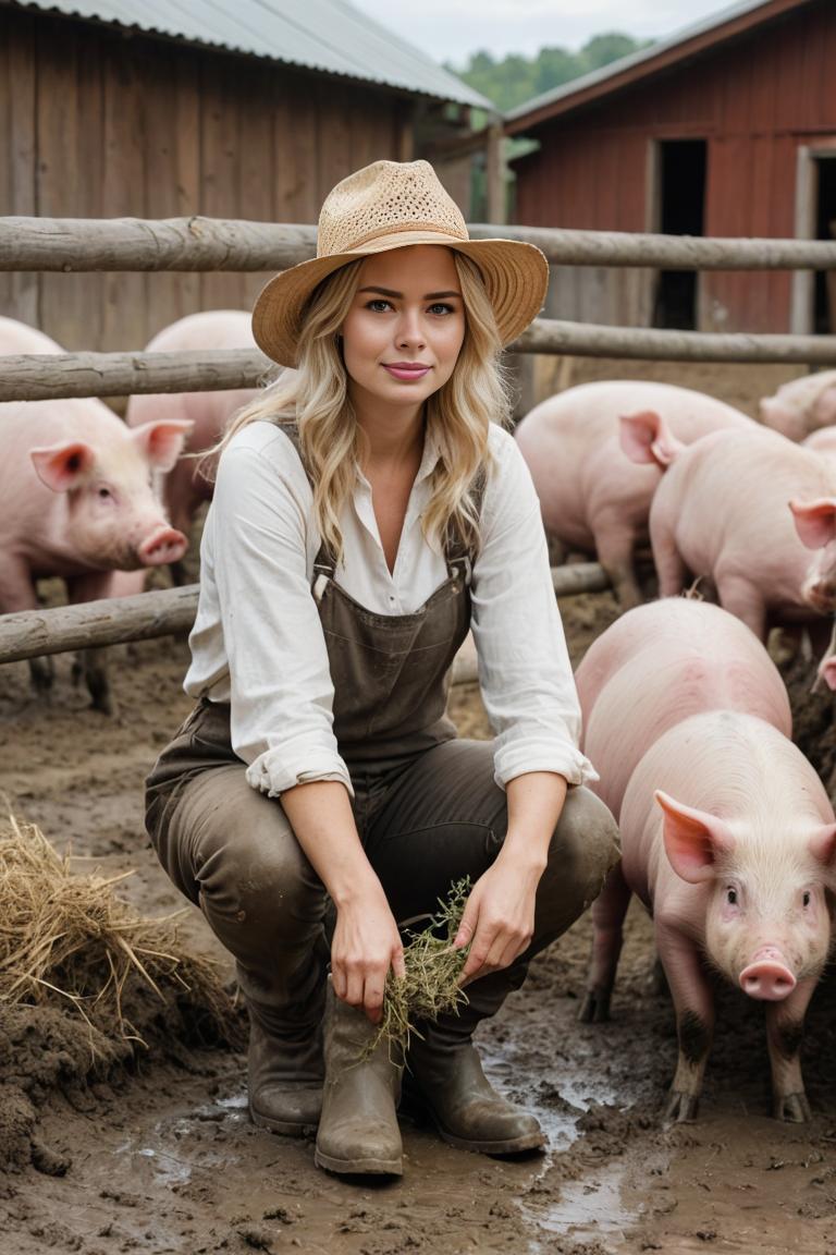 Photify AI prompt preview for Pig Fence pack - 240 - 2025-04-30T17:37:55.948Z
