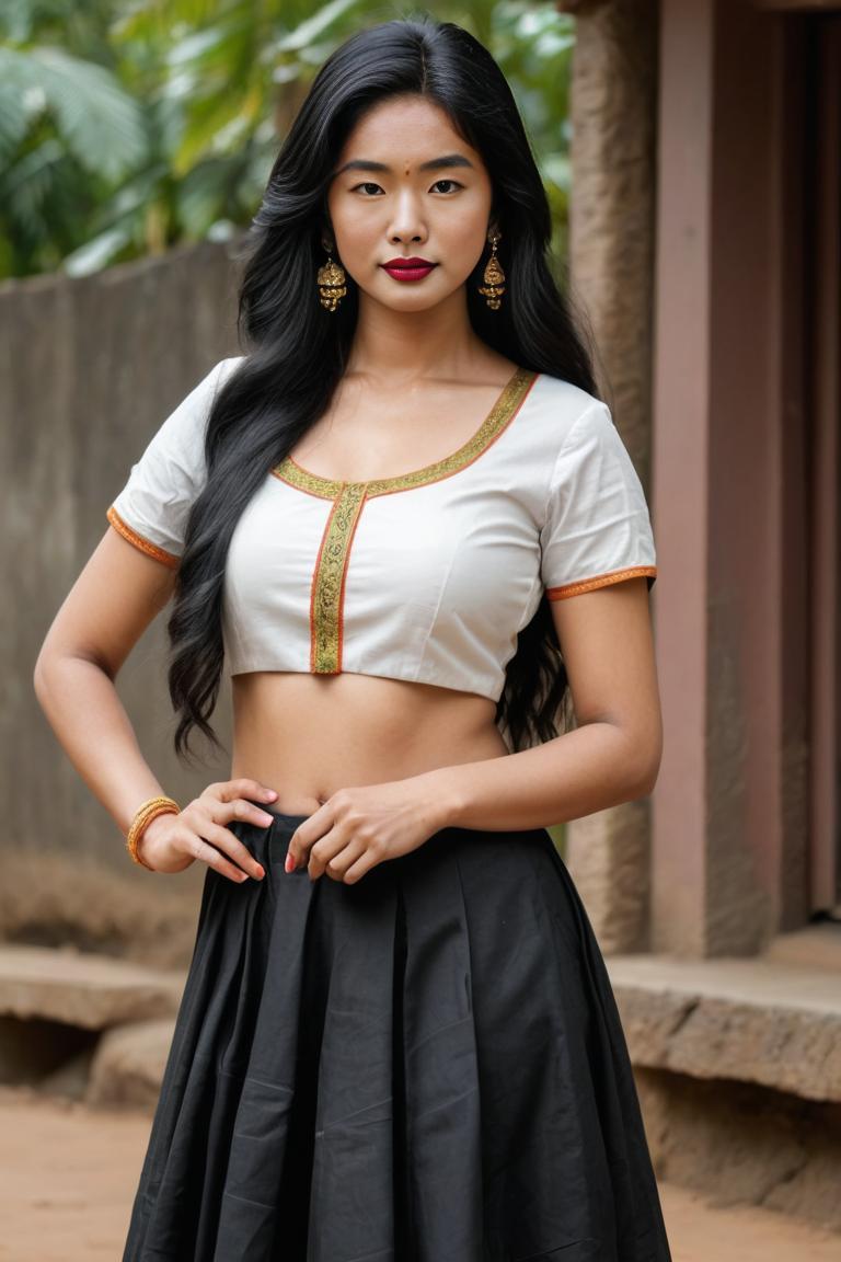 Photify AI prompt preview for Indian Girls With Long Hair pack - 240 - 2025-05-31T00:39:37.527Z