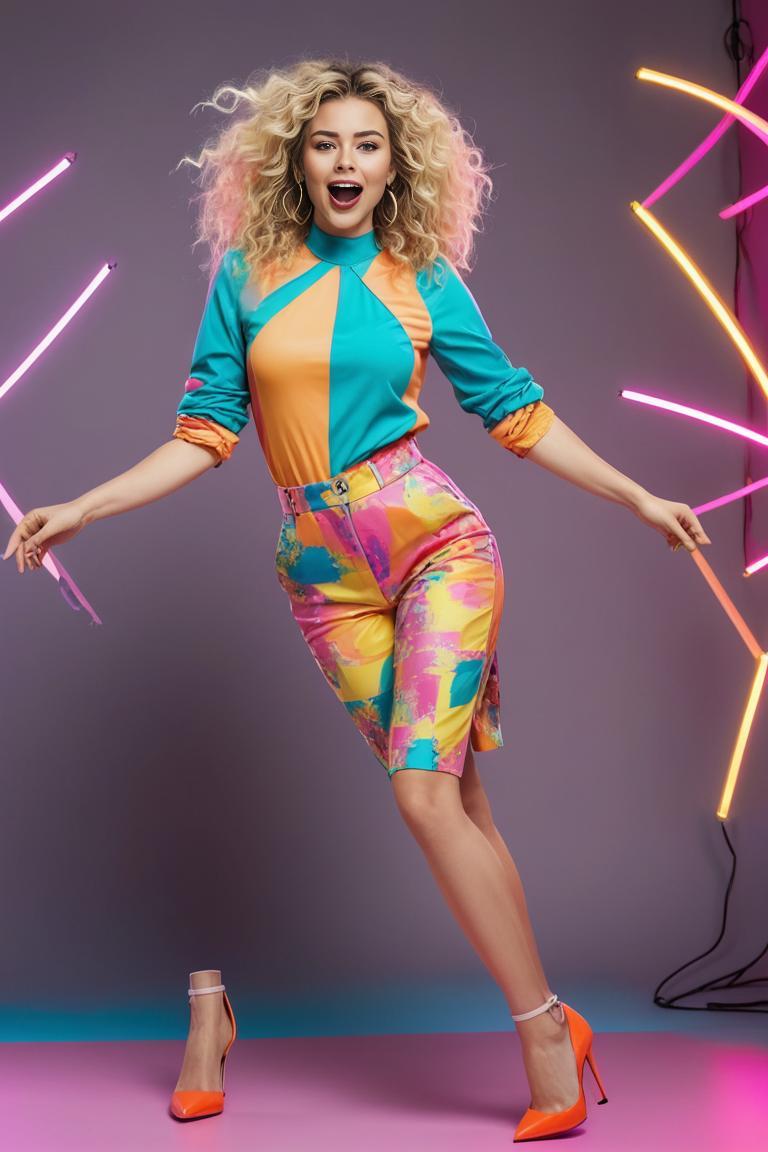 Photify AI prompt preview for Neon Night Glam pack - 240 - 2025-05-09T08:14:50.862Z