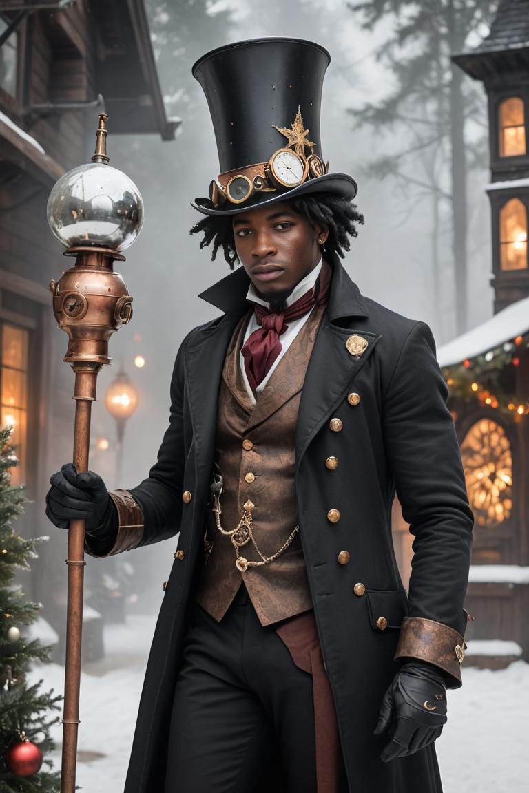 Photify AI prompt preview for Steampunk Christmas pack - 240 - 2025-11-06T02:07:07.535Z