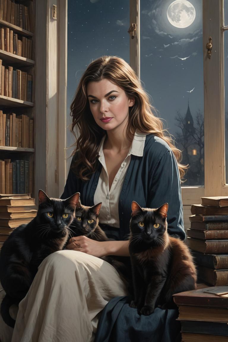 Photify AI prompt preview for Crazy Cat Lady pack - 240 - 2025-06-23T18:41:09.796Z