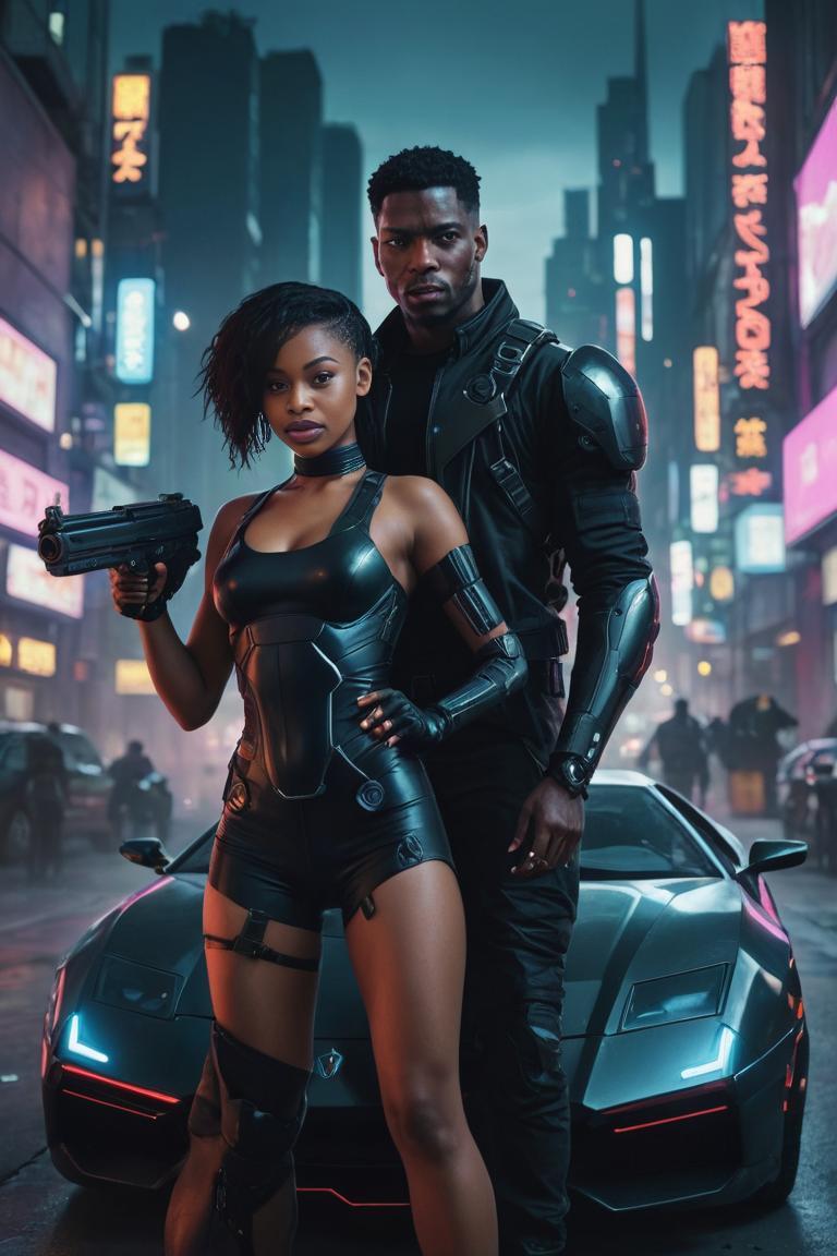 Photify AI prompt preview for Cyberpunk Couple pack - 240 - 2025-04-26T20:05:07.601Z
