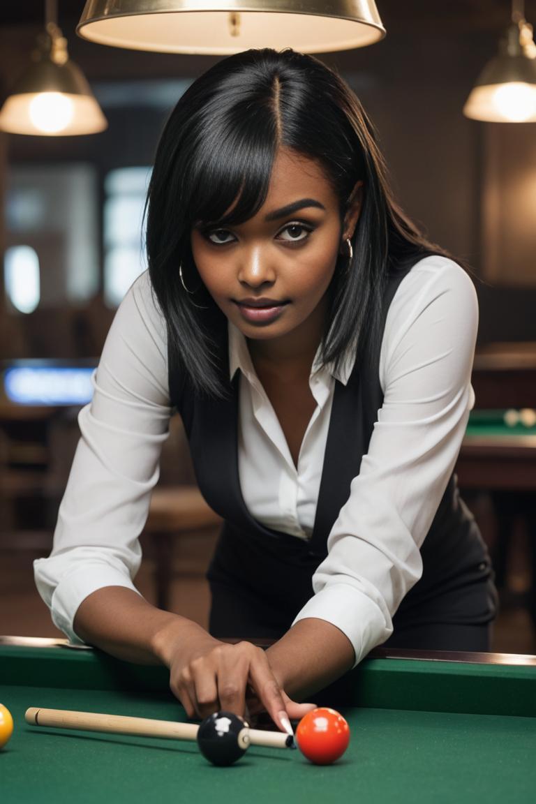 Photify AI prompt preview for Billiard Queen pack - 240 - 2025-05-13T05:01:19.953Z