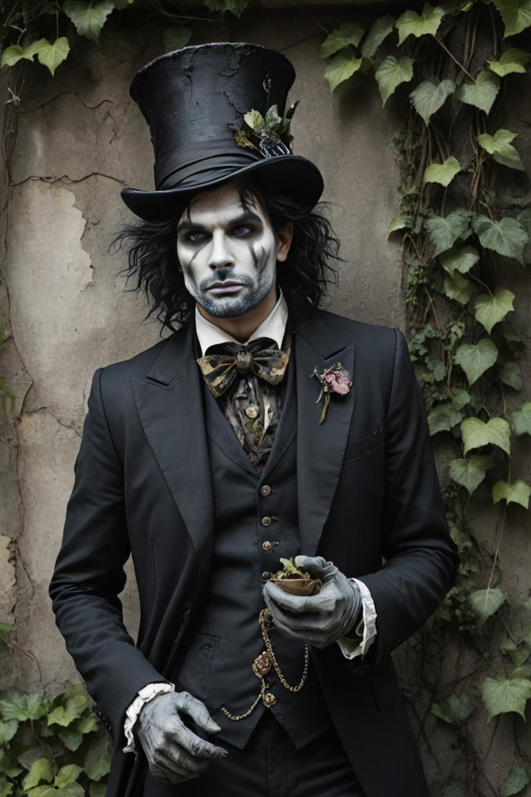 Photify AI prompt preview for Zombie Hatter pack - 240 - 2025-08-01T08:13:42.330Z