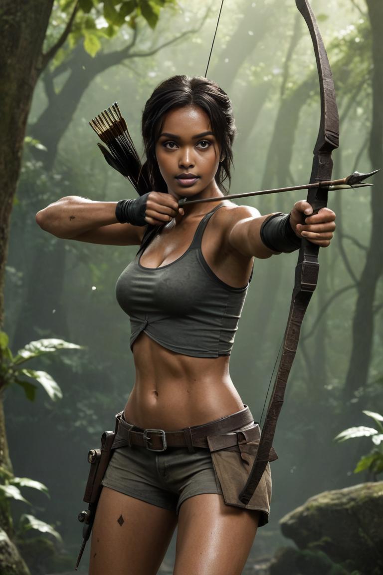 Photify AI prompt preview for Lara Croft / Tomb Raider pack - 240 - 2025-04-21T11:16:03.949Z
