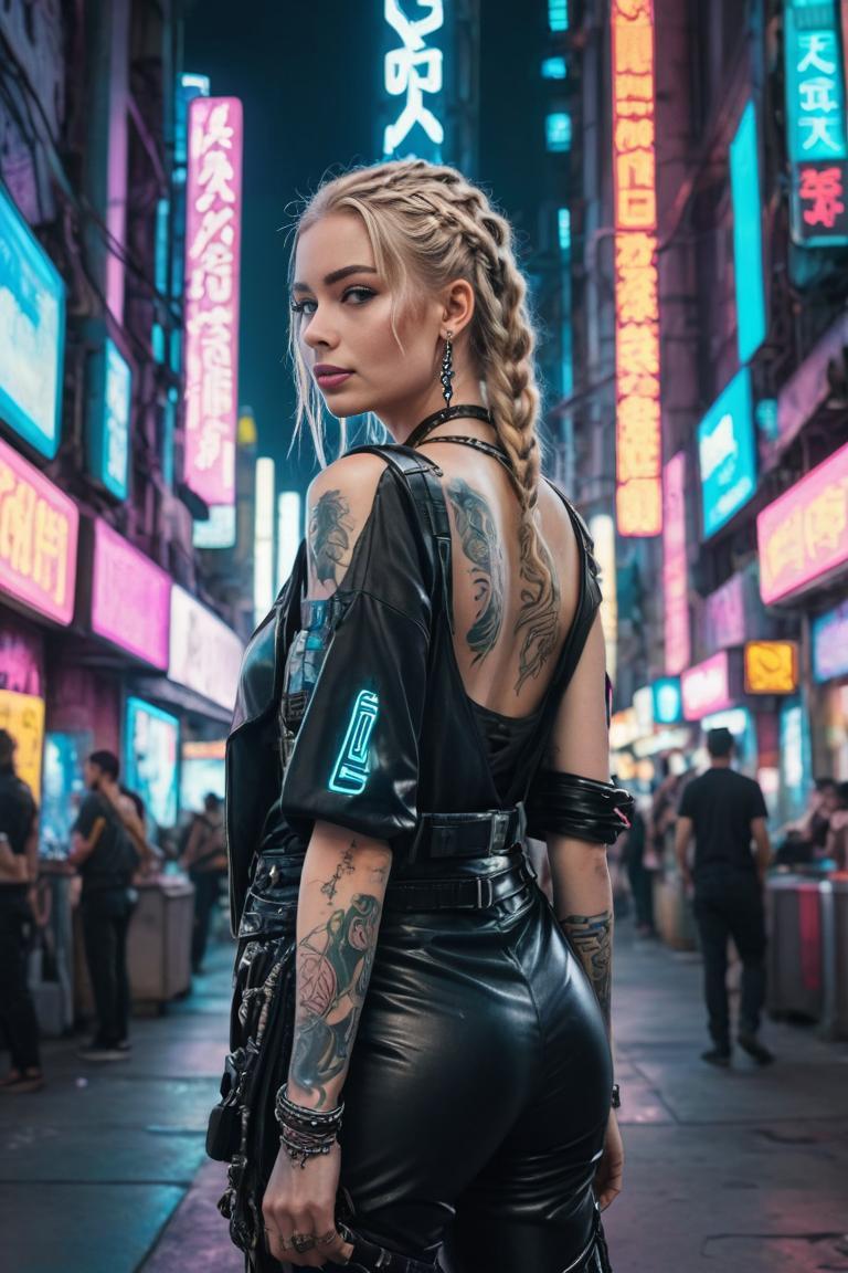 Photify AI prompt preview for Cyberpunk Diva pack - 240 - 2025-05-30T23:38:43.565Z