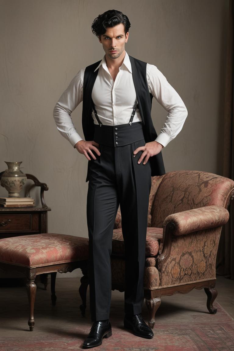 Photify AI prompt preview for Vintage Boudoir pack - 240 - 2025-06-24T15:53:58.601Z