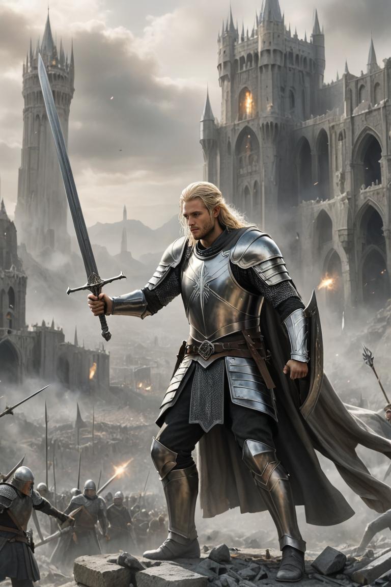 Photify AI prompt preview for Gondor Army pack - 240 - 2025-04-27T16:57:10.815Z