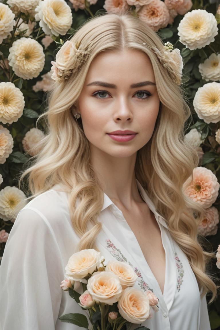 Photify AI prompt preview for Flowers Girl pack - 240 - 2025-04-24T17:33:29.098Z