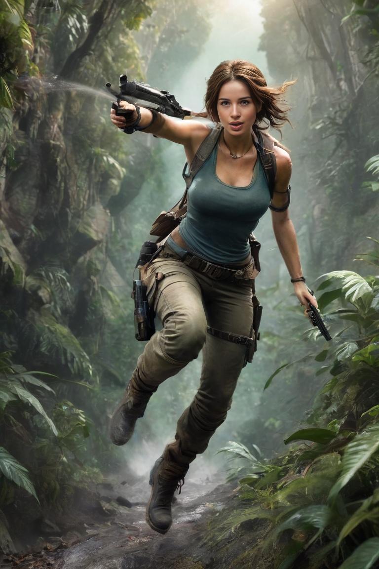 Photify AI prompt preview for Lara Croft 1 pack - 240 - 2025-04-20T16:41:49.640Z