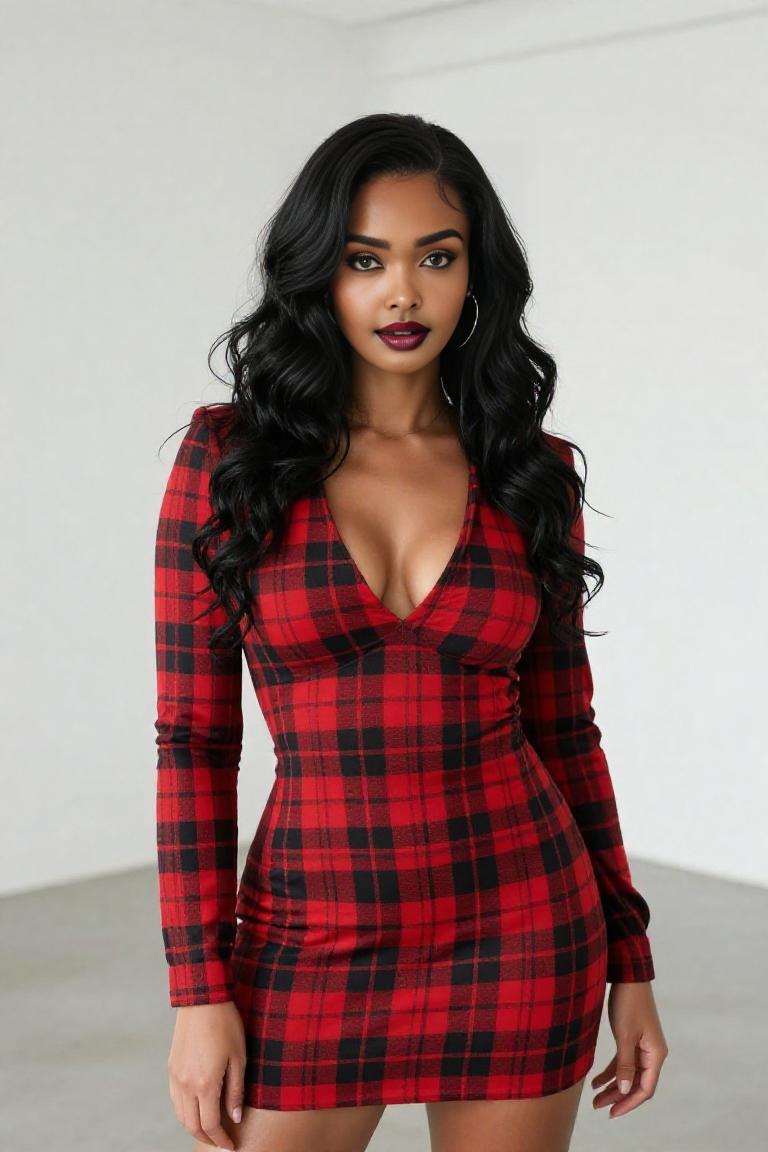 Photify AI prompt preview for Red Plaid Confidence pack - 240 - 2026-05-02T05:54:25.193Z
