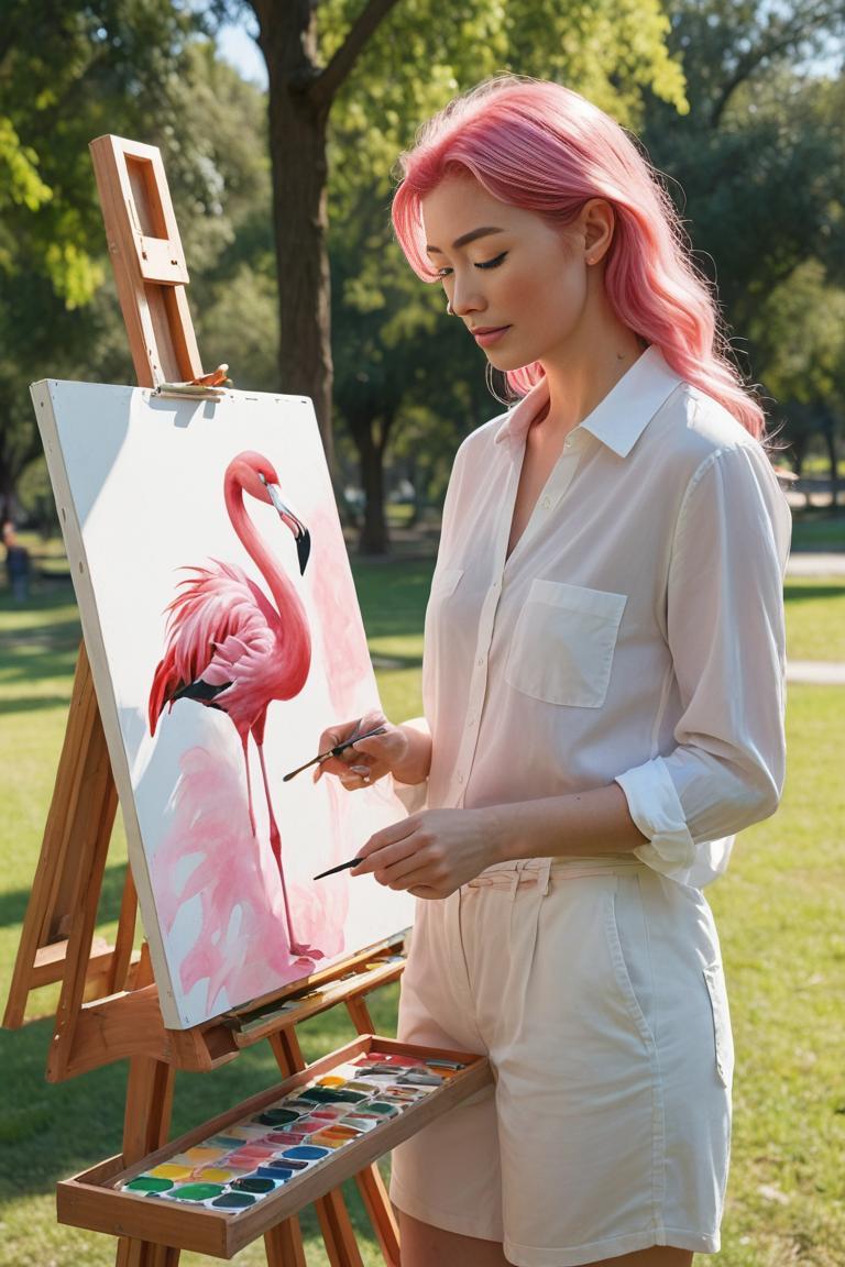 Photify AI prompt preview for Flamingo Fun pack - 240 - 2025-05-13T05:09:30.510Z