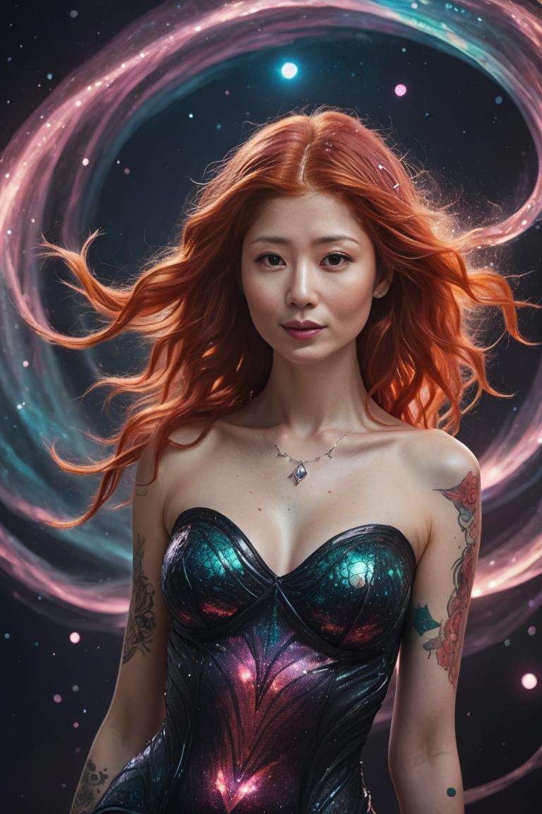 Photify AI prompt preview for Cosmic Comic Mermaid pack - 240 - 2025-10-06T06:36:32.657Z