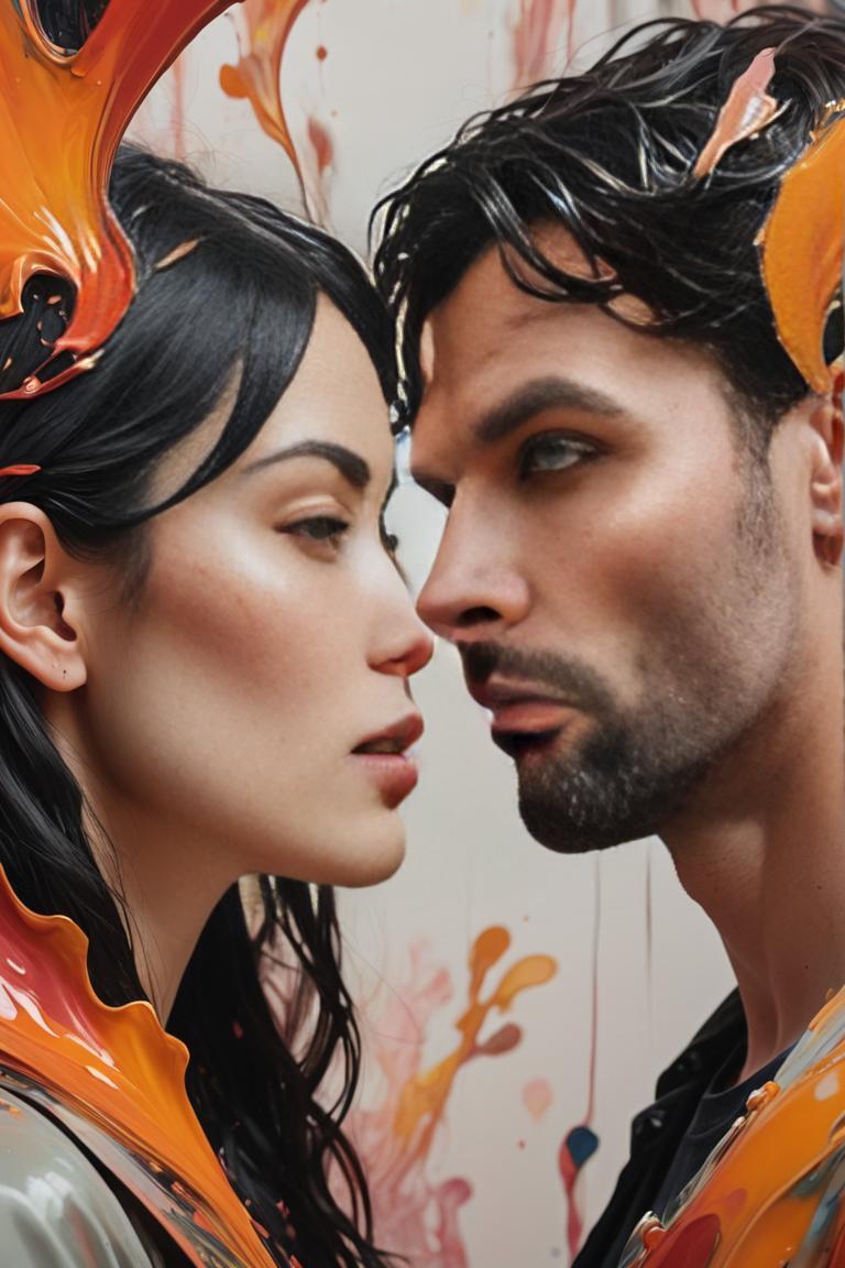 Photify AI prompt preview for Surreal Couple Moments pack - 240 - 2025-12-25T01:09:20.017Z