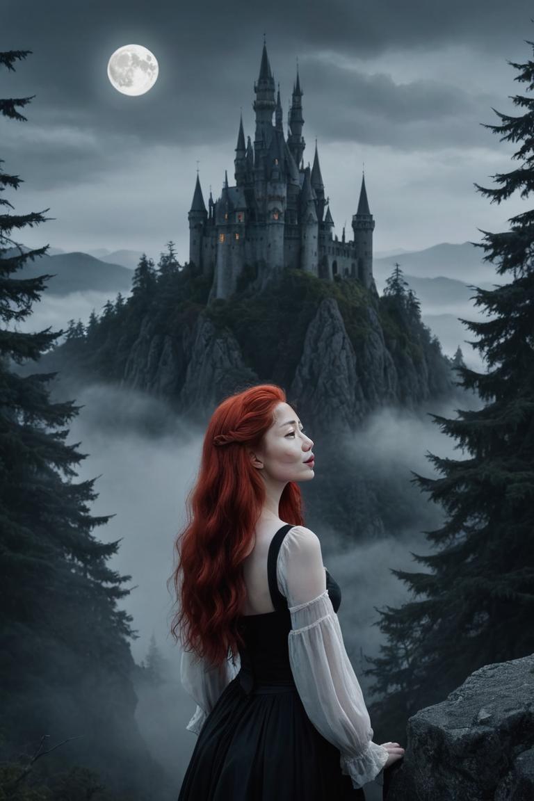 Photify AI prompt preview for Gothic Night Tim Burton Style pack - 240 - 2025-04-27T05:59:05.508Z