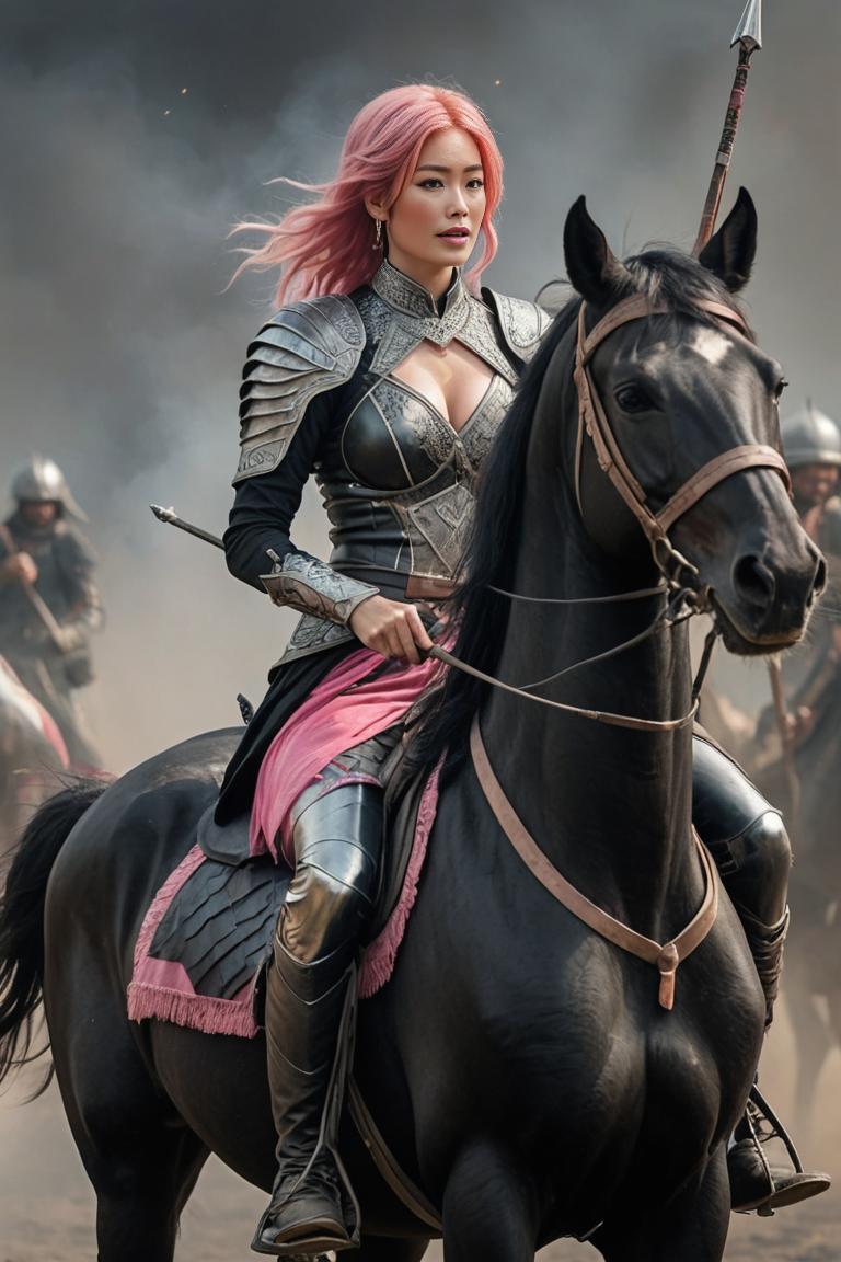 Photify AI prompt preview for Warrior Heroine pack - 240 - 2025-04-24T00:37:53.525Z
