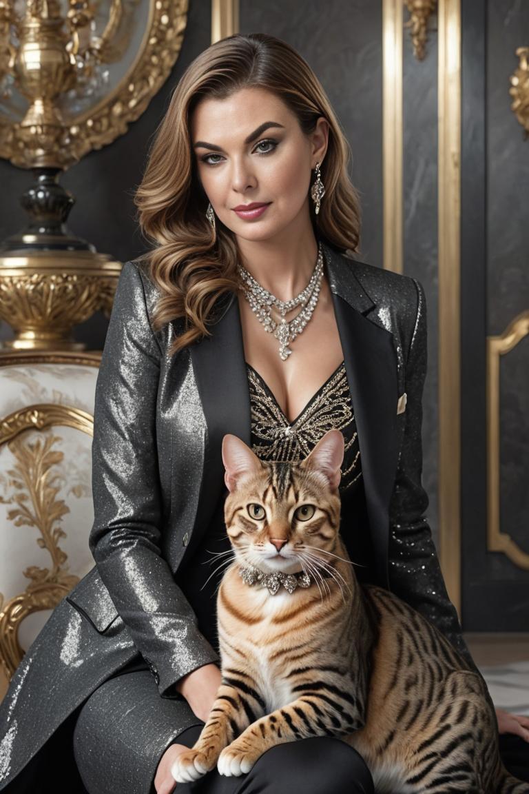 Photify AI prompt preview for Glamorous Cat Showcase pack - 240 - 2025-05-09T06:28:42.991Z