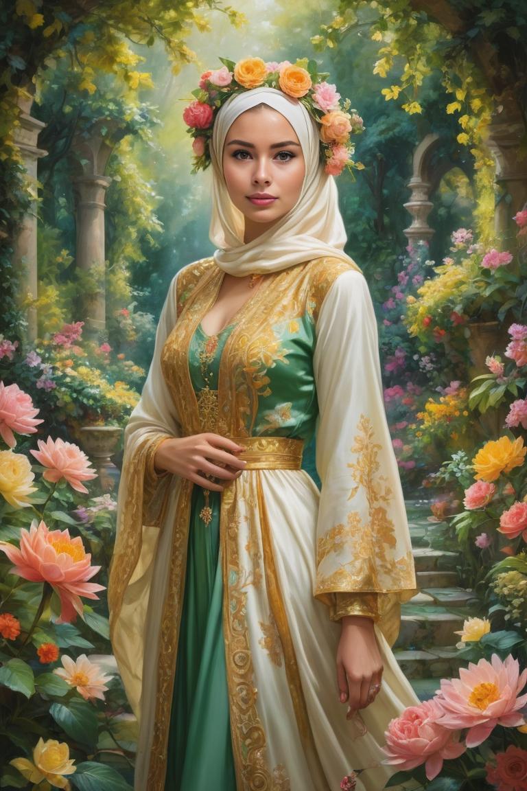 Photify AI prompt preview for Enchanted - Hijab Edition pack - 240 - 2025-05-30T23:56:00.987Z