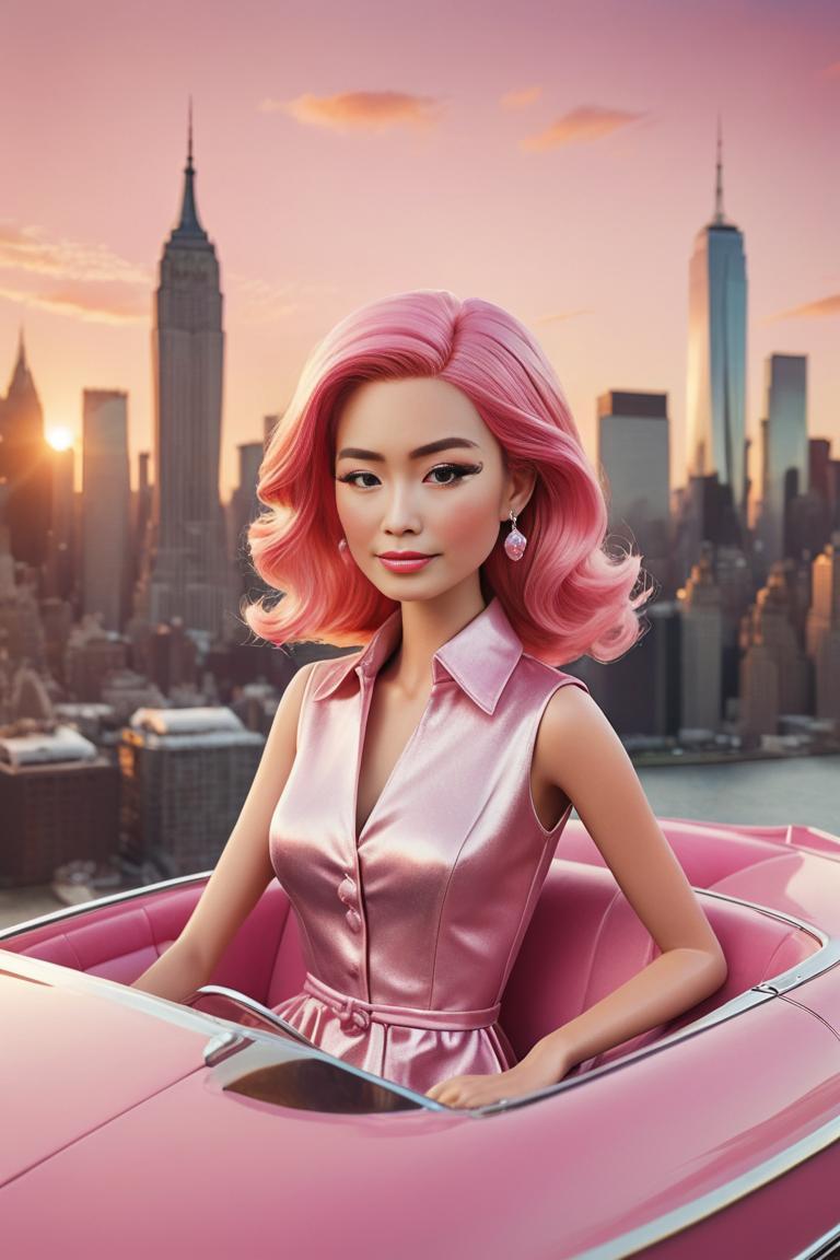 Photify AI prompt preview for Glam Barbie Era pack - 240 - 2025-04-27T06:05:48.359Z