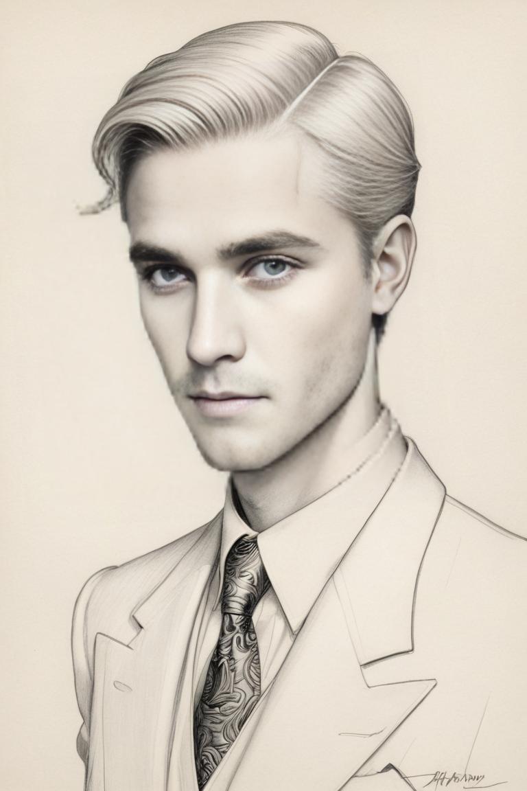 Photify AI prompt preview for Man Pencil Drawing pack - 240 - 2025-04-26T21:21:58.833Z