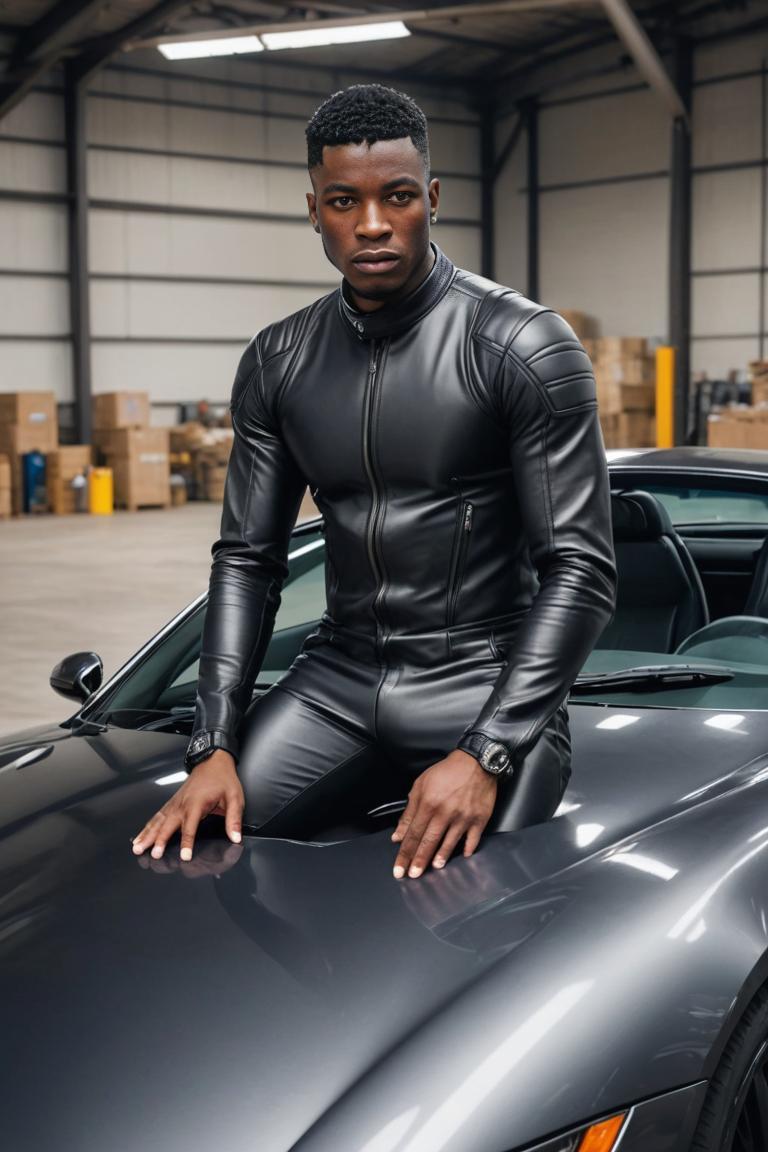 Photify AI prompt preview for Sleek Leather Looks pack - 240 - 2025-04-27T17:24:04.609Z