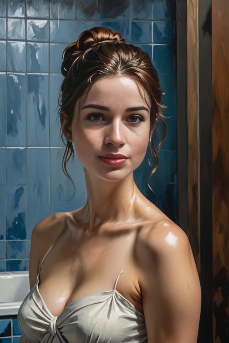 Photify AI prompt preview for Glossy Solitude pack - 240 - 2025-07-13T18:20:39.422Z
