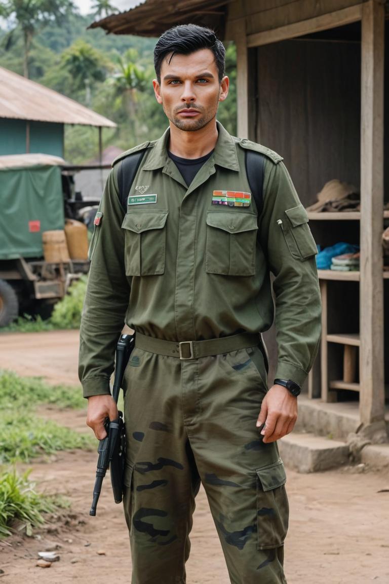 Photify AI prompt preview for Indonesian Army Soldier pack - 240 - 2025-07-02T02:08:44.607Z