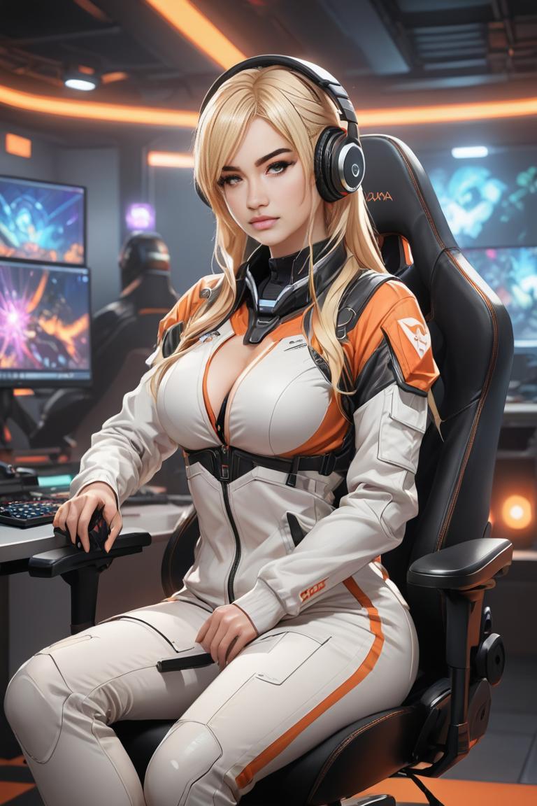 Photify AI prompt preview for Girl Gamer pack - 240 - 2025-04-24T16:12:38.986Z
