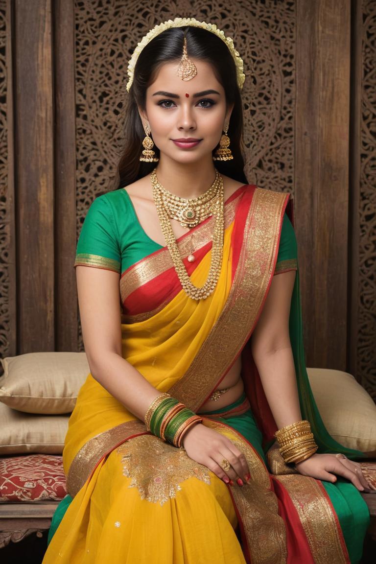 Photify AI prompt preview for Indian Bridal Elegance pack - 240 - 2025-04-19T10:50:56.397Z