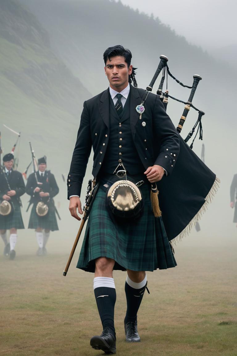 Photify AI prompt preview for Highland Warriors pack - 240 - 2025-06-15T16:09:45.966Z