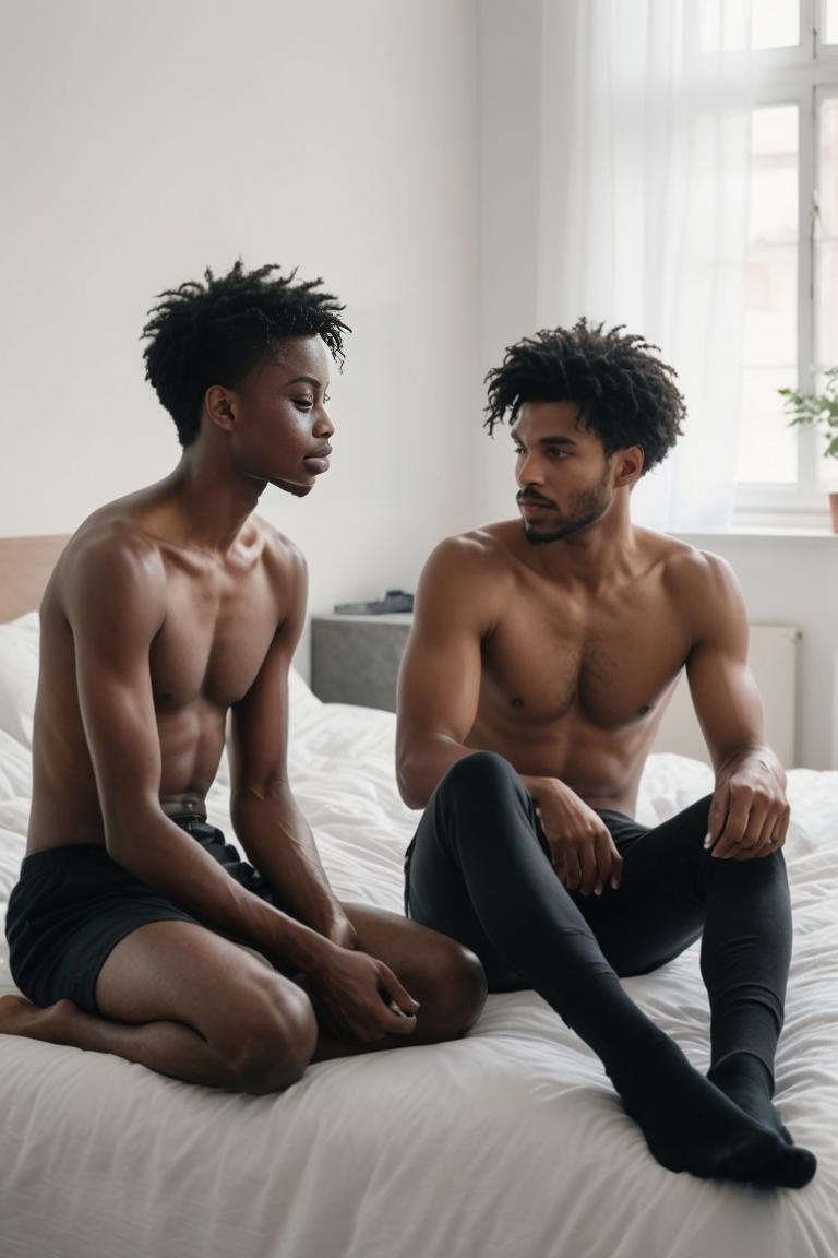 Photify AI prompt preview for Gay Bed Romance pack - 240 - 2025-05-31T00:39:37.436Z