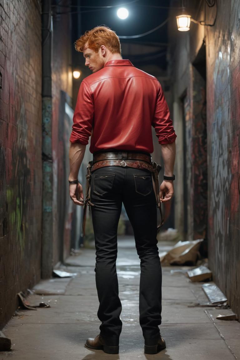 Photify AI prompt preview for Leather Cowboy Vibes pack - 240 - 2025-07-20T10:45:31.073Z