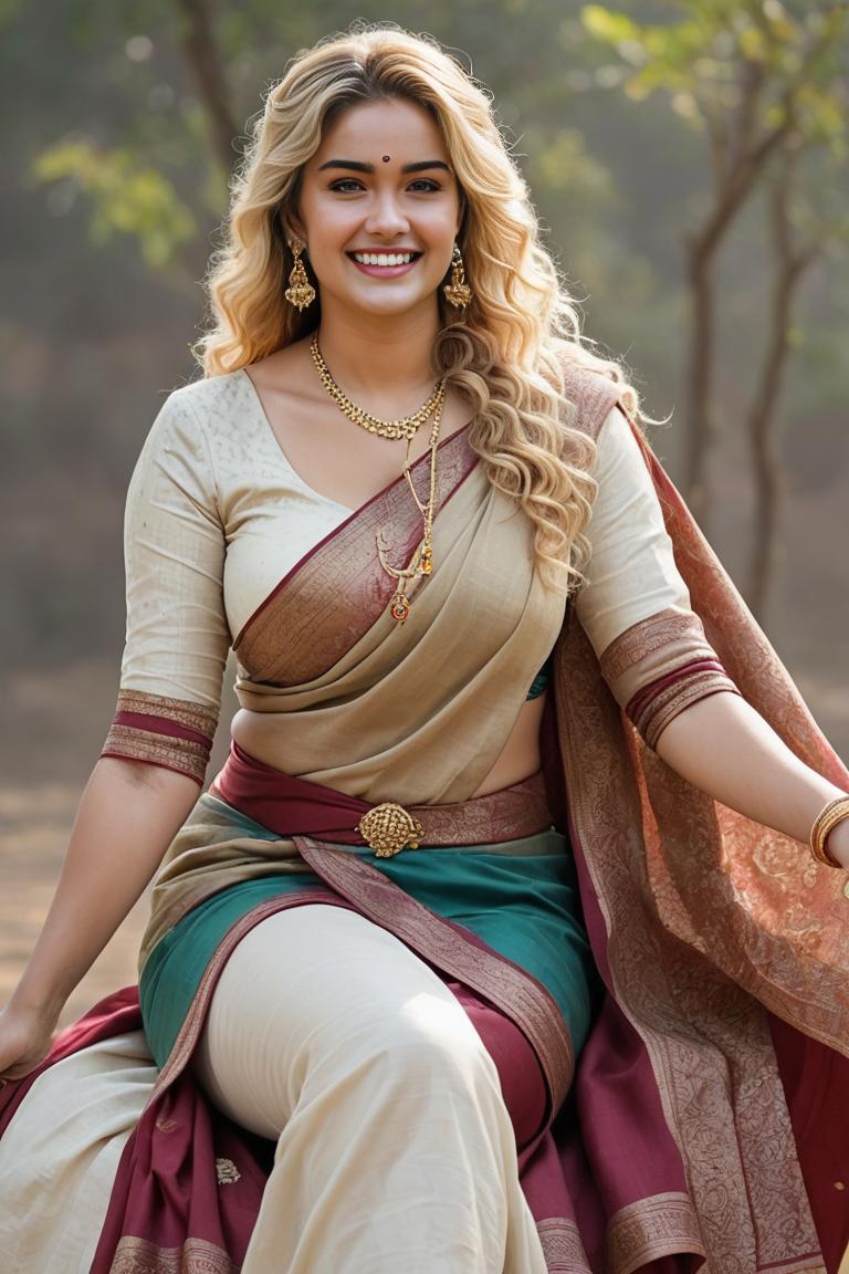 Photify AI prompt preview for Indian Saree Look pack - 240 - 2025-04-30T17:04:46.241Z