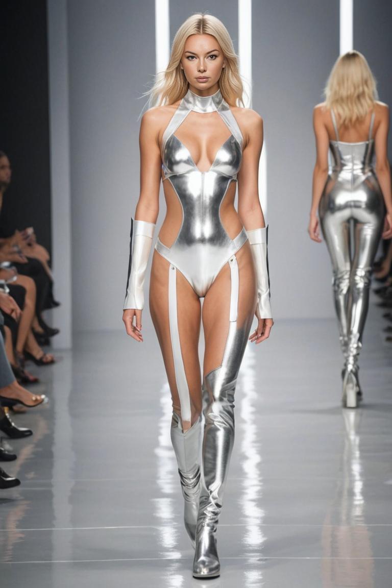 Photify AI prompt preview for Futuristic Runway pack - 240 - 2025-04-18T19:19:56.825Z
