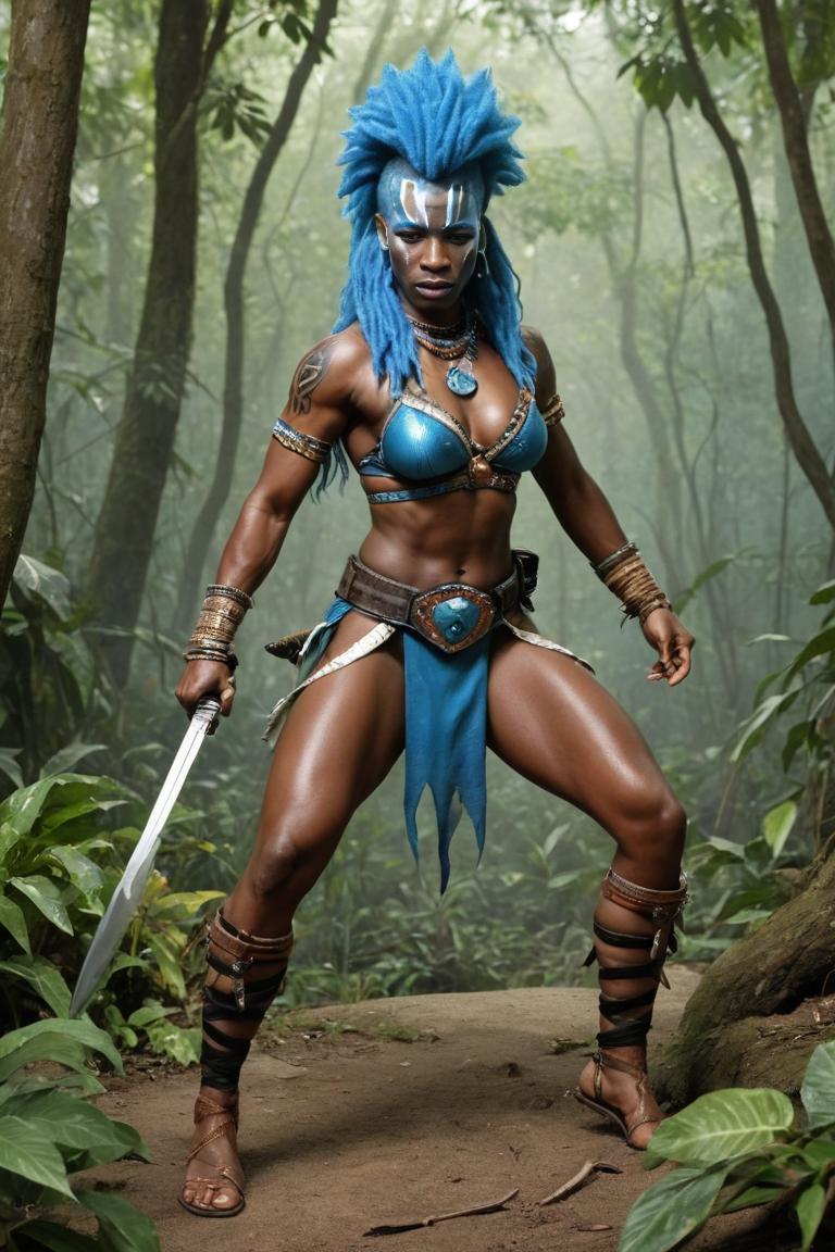Photify AI prompt preview for Female Warriors Of Might pack - 240 - 2025-04-30T16:29:18.042Z