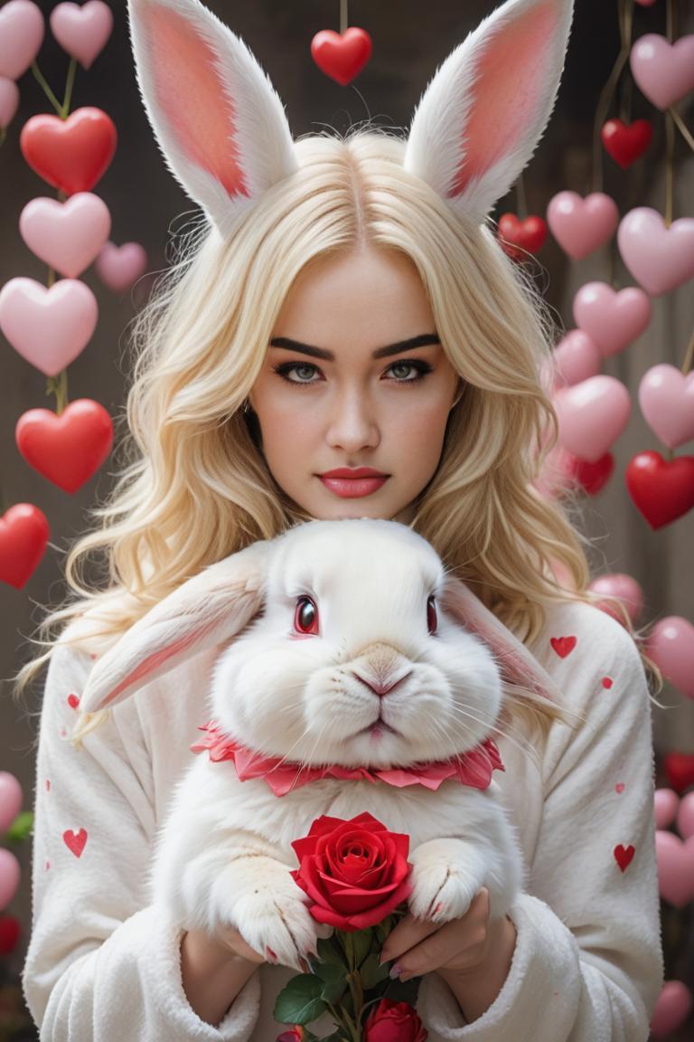 Photify AI prompt preview for Lovestruck Bunny pack - 240 - 2025-04-19T11:38:12.610Z