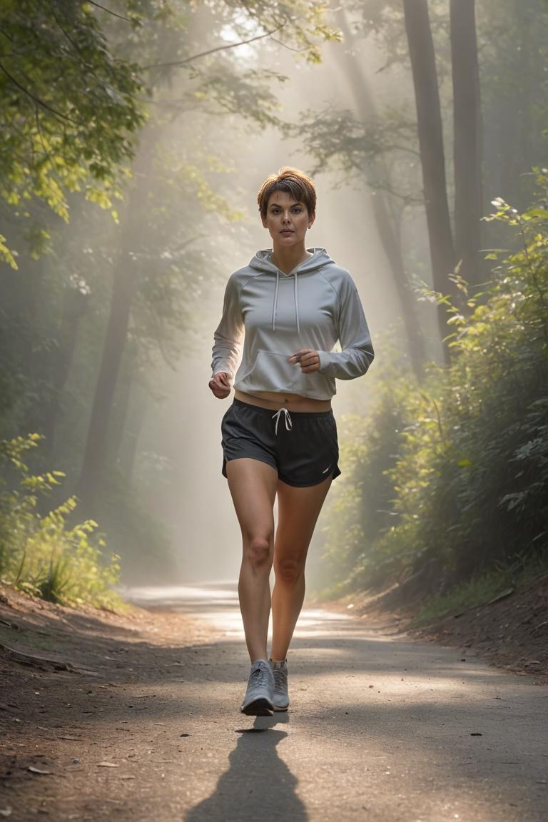 Photify AI prompt preview for Jogging Muse pack - 240 - 2025-05-30T23:54:56.478Z
