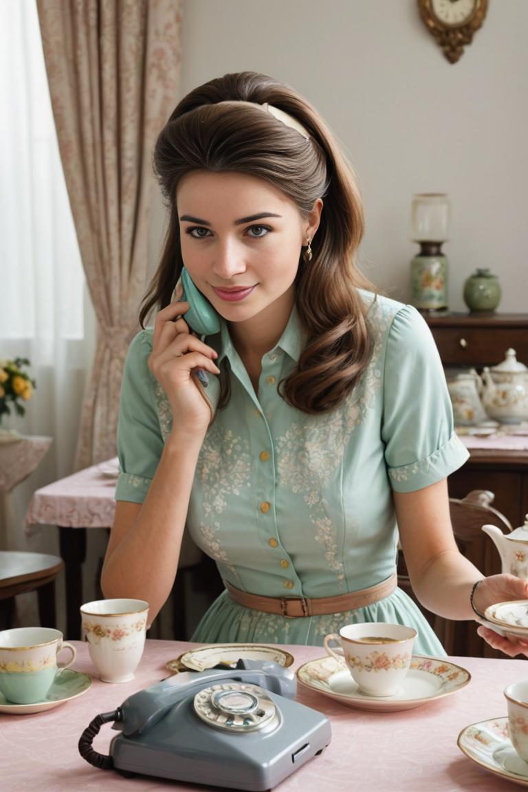 Photify AI prompt preview for Sixties Charm pack - 240 - 2025-08-16T10:51:33.738Z