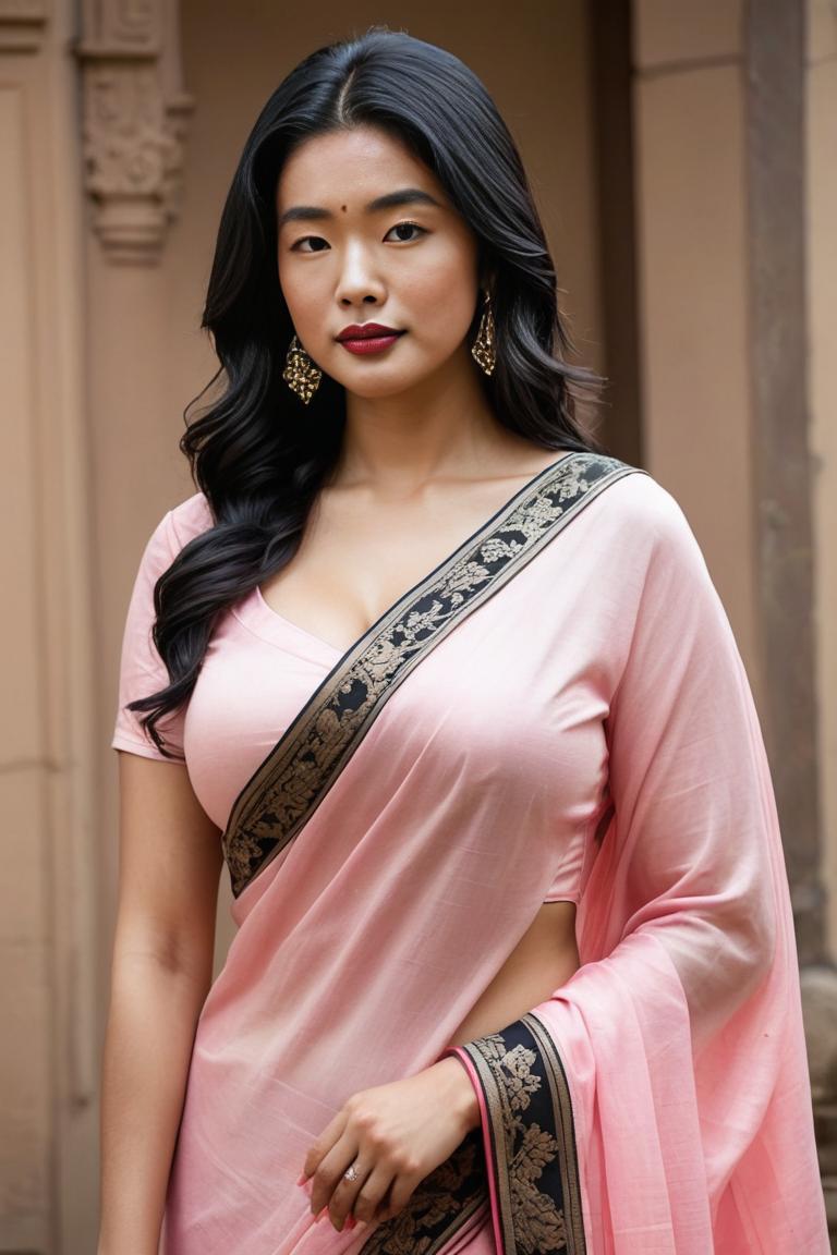 Photify AI prompt preview for Hot Saree pack - 240 - 2025-04-26T17:15:02.489Z